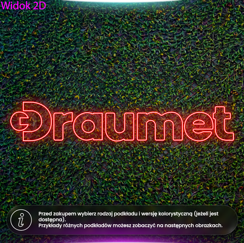 Draumet - neon LED