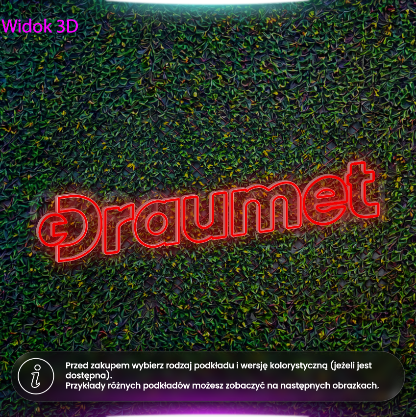 Draumet - neon LED