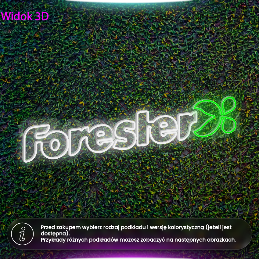 Forester - neon LED