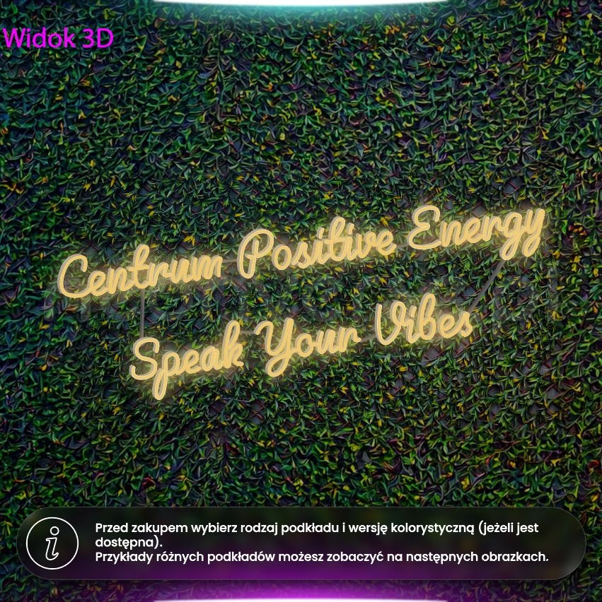Centrum Positive Energy - neon LED