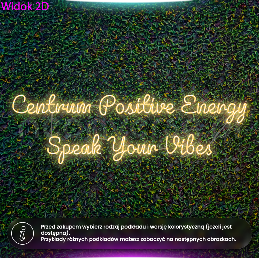 Centrum Positive Energy - neon LED
