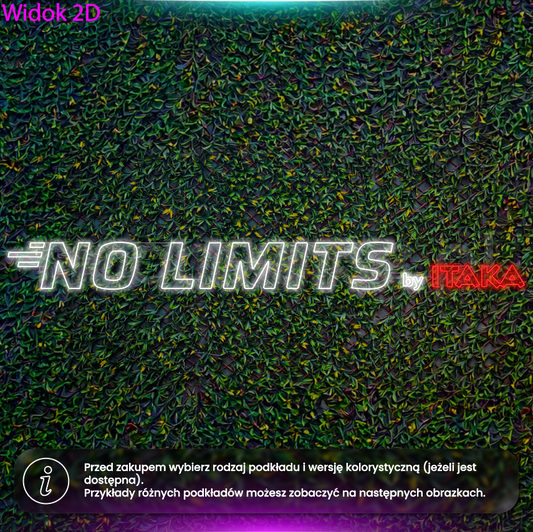 No Limits by Itaka - neon LED