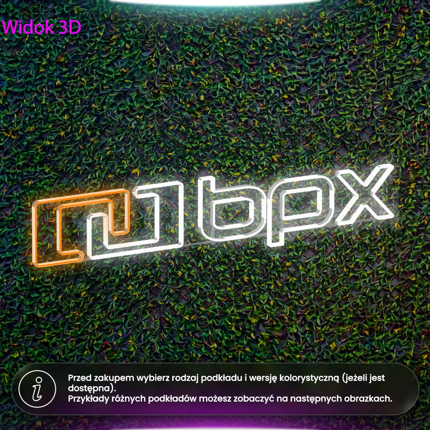 BPX - wersja bez napisu - neon LED