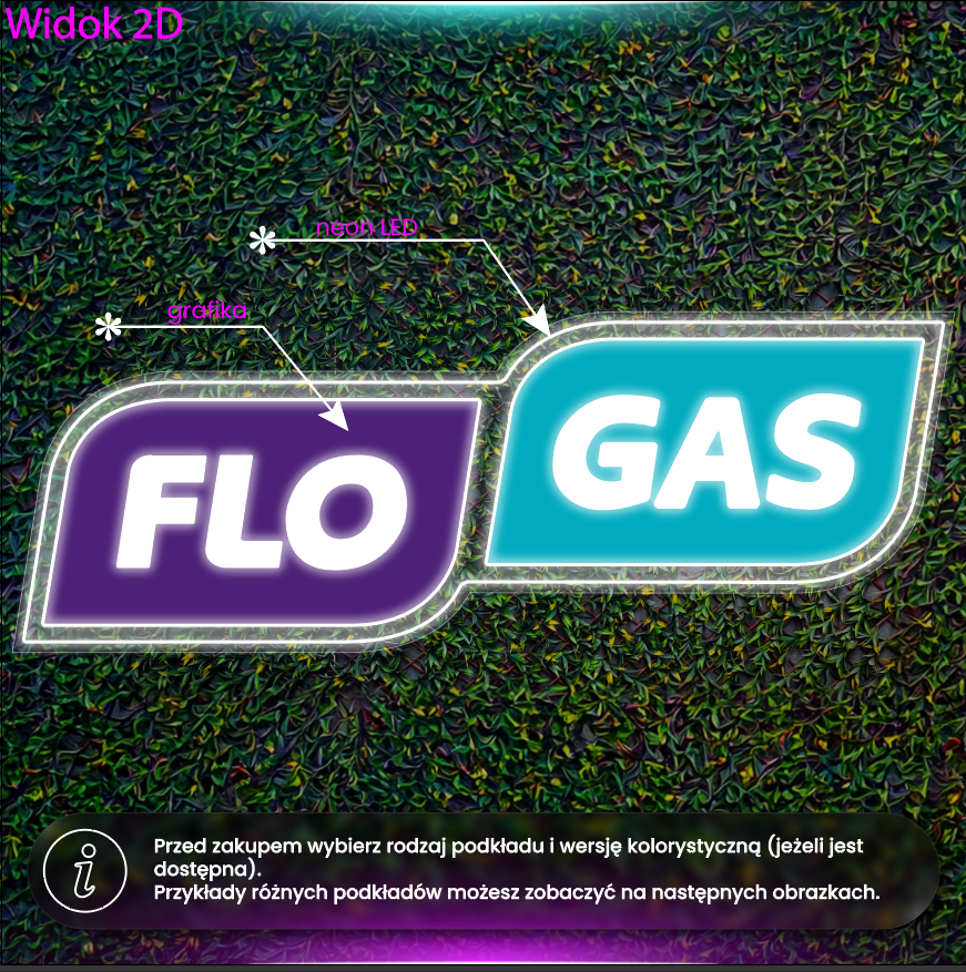 Flo Gas - neon LED