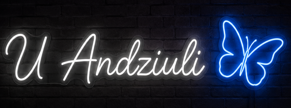 U Andziuli - neon LED