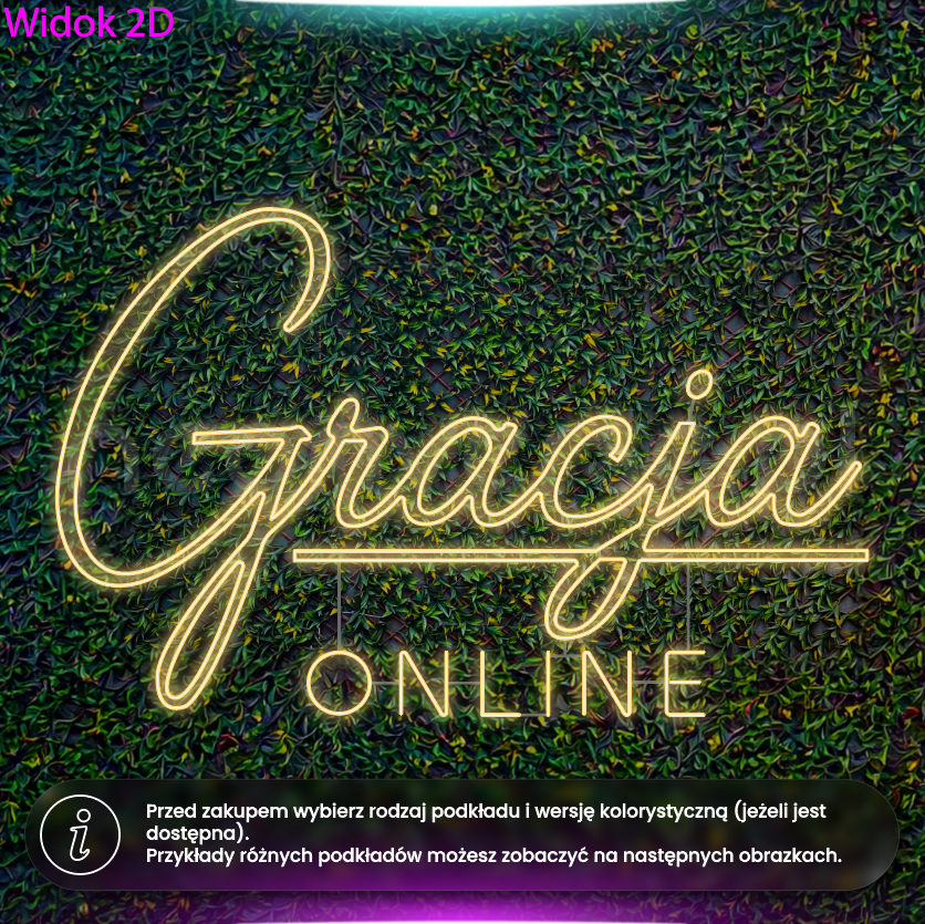 Gracja online - neon LED