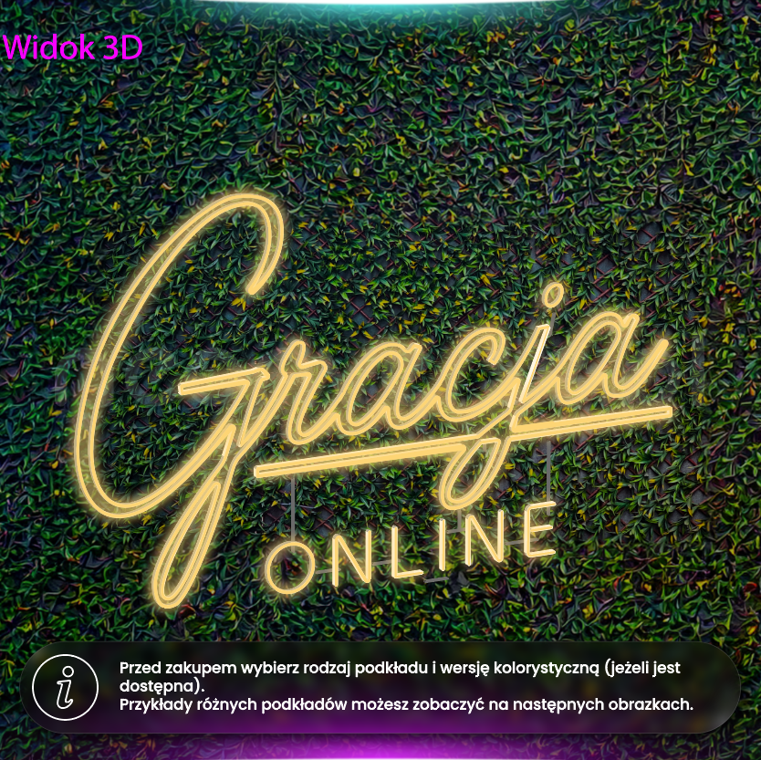 Gracja online - neon LED