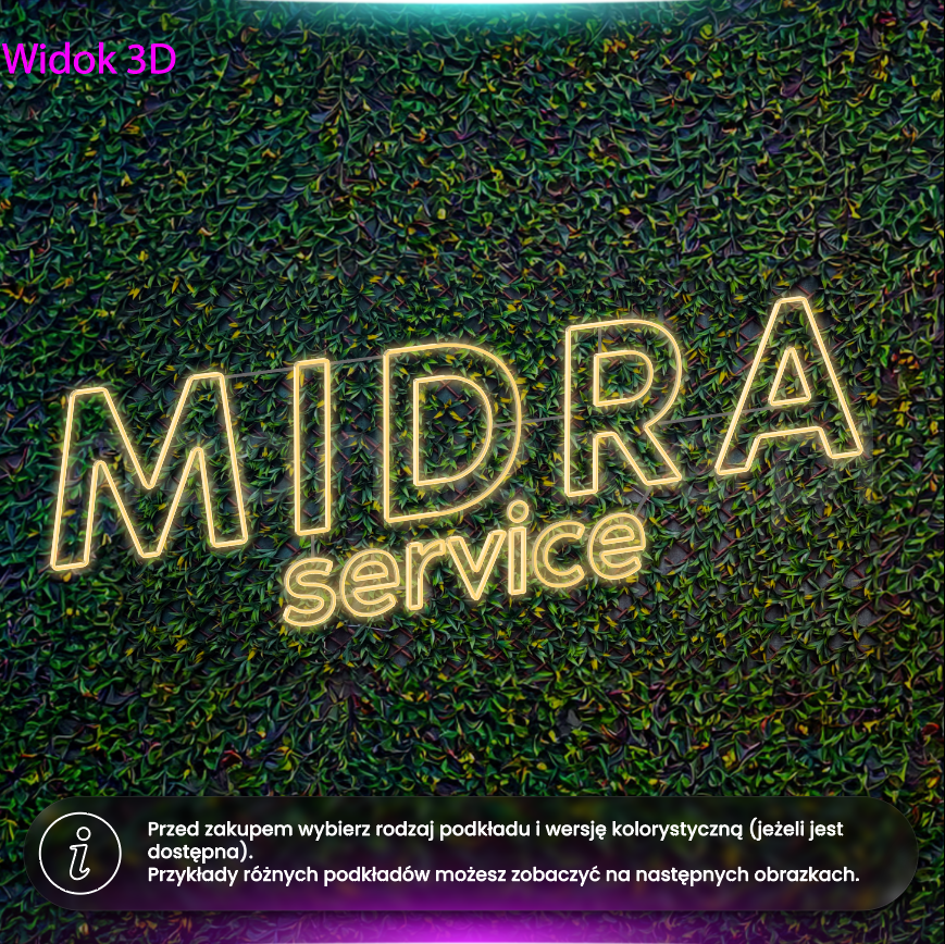 Midra Service - neon LED