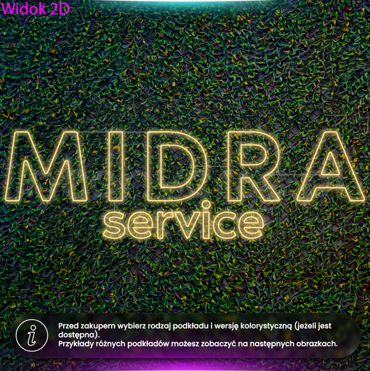 Midra Service - neon LED