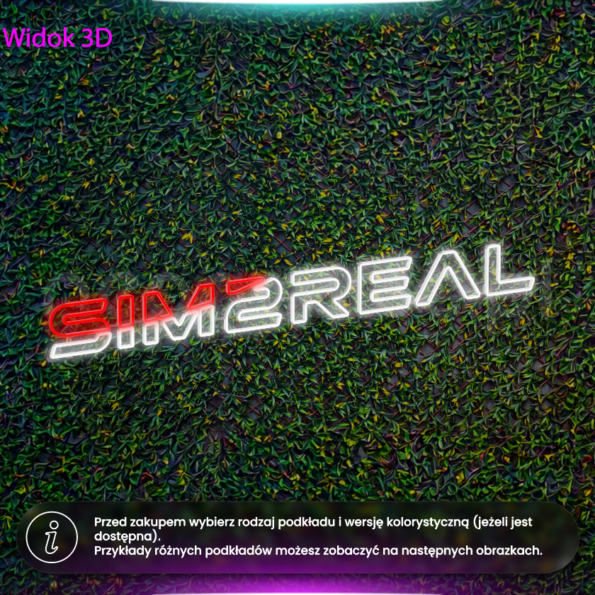 Sim2Real - neon LED