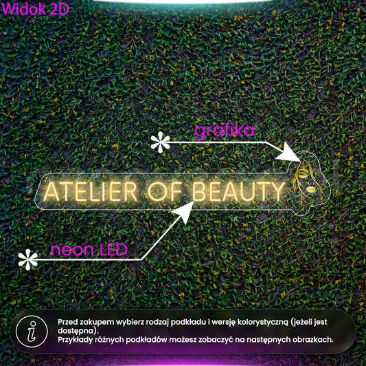 Atelier of Beauty - neon LED