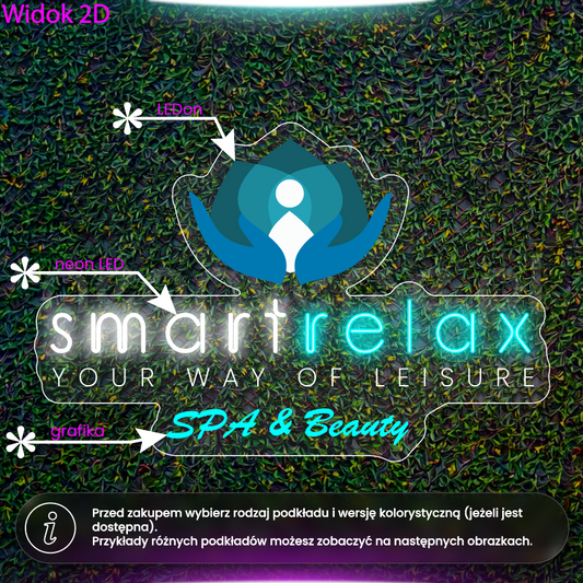 Smart Relax Spa & Beauty - neon LED + LEDon