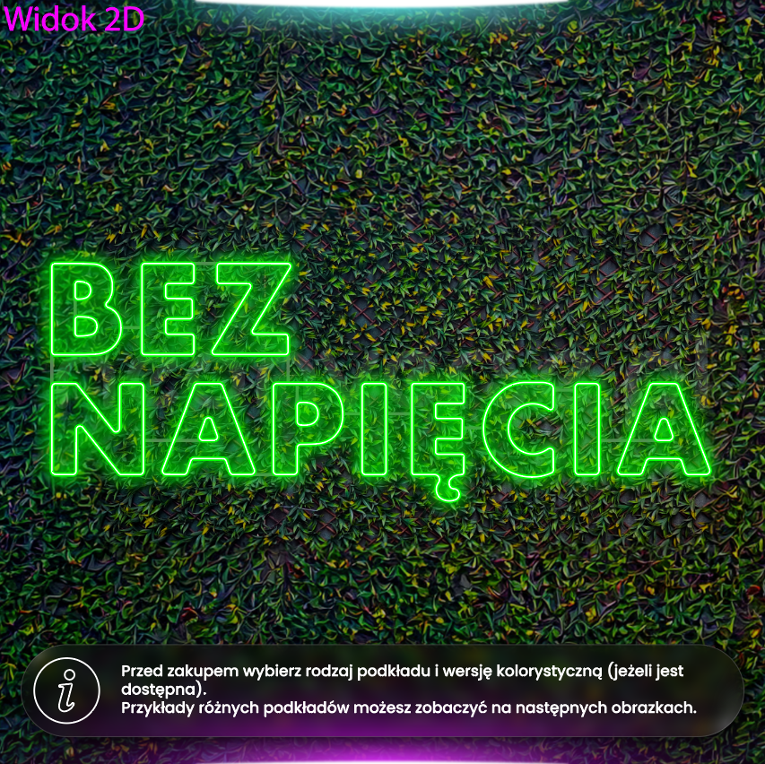Bez Napięcia - neon LED