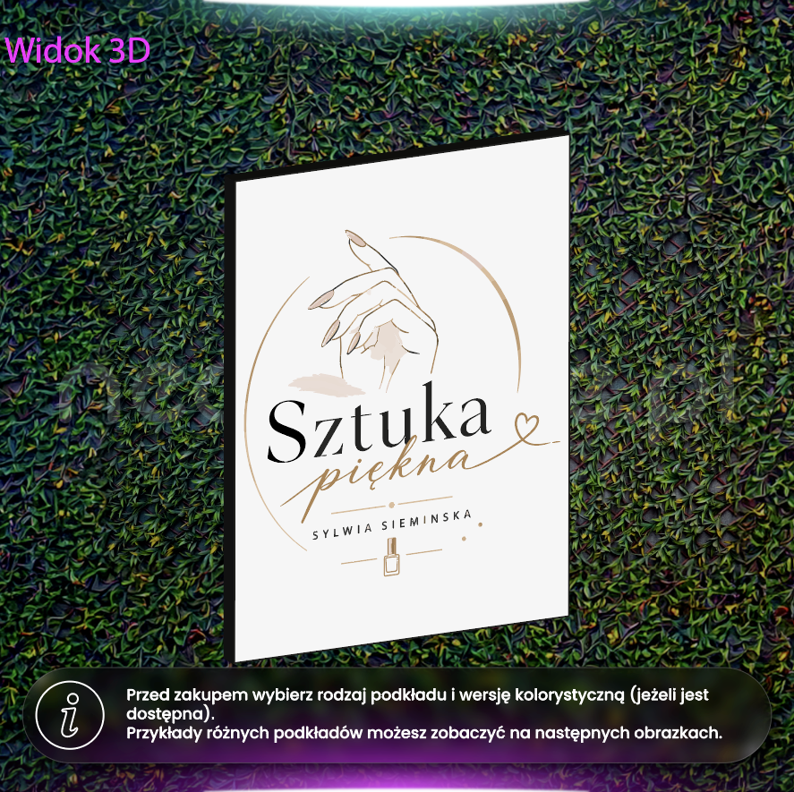 Sztuka Piękna - kaseton full-lit