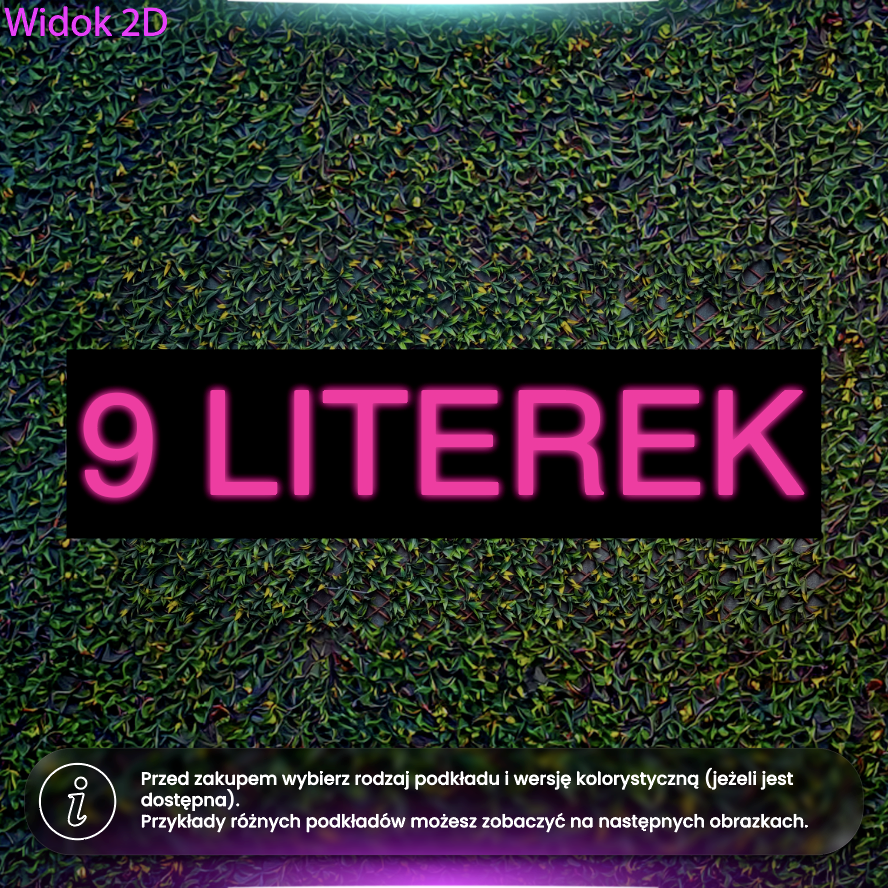 9 literek - kaseton LED