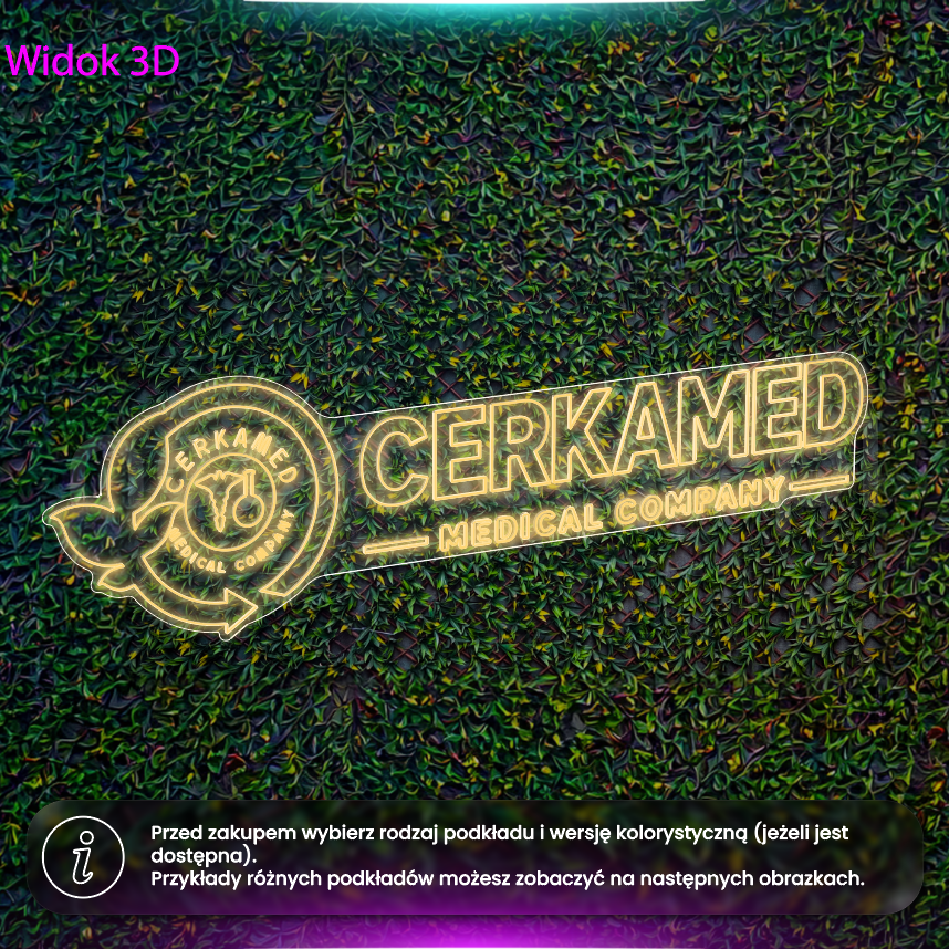 Cerkamed Medical Company - neon LED