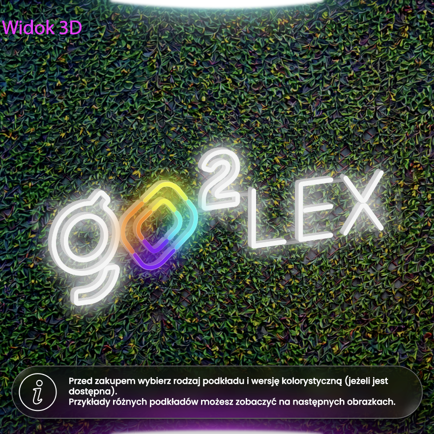 go2lex - wariant z 4 kolorami + zasilany bateriami