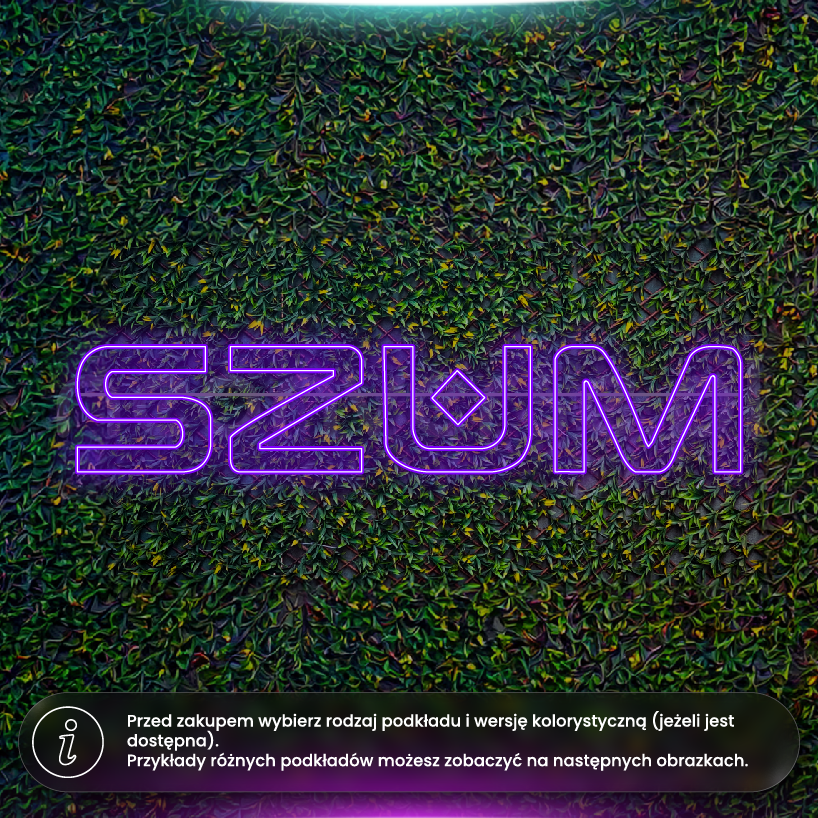 Szum - napis