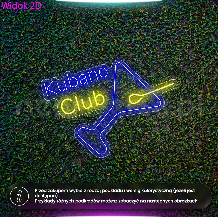 Kubano Club - neon LED