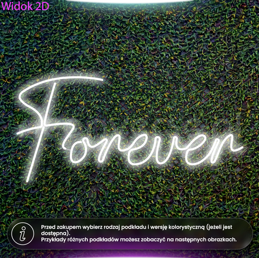 Forever - neon LED