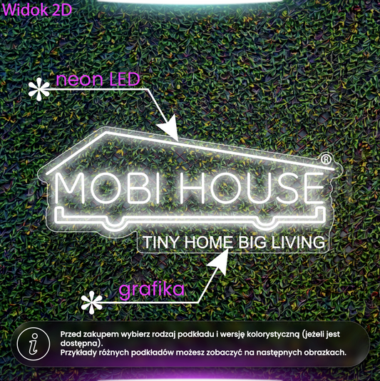 Mobi House - neon LED