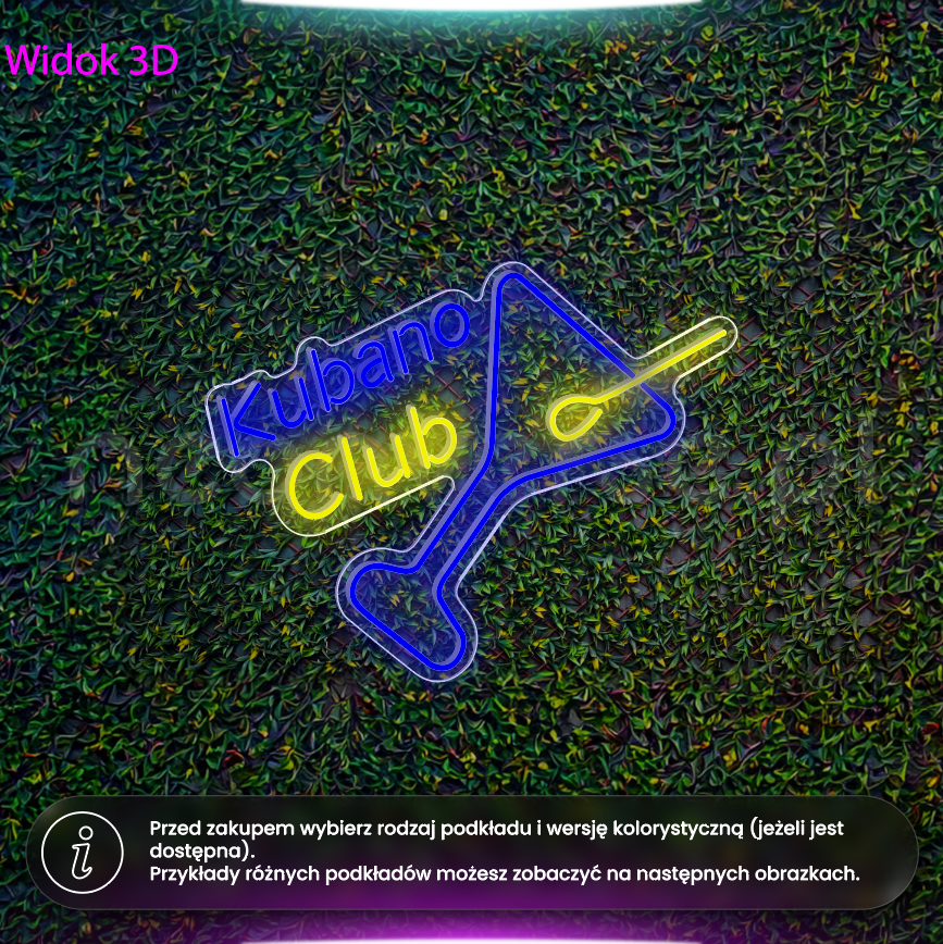 Kubano Club - neon LED