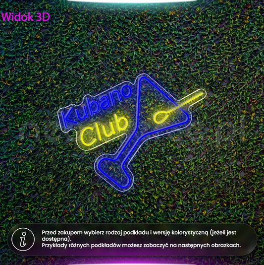 Kubano Club - neon LED
