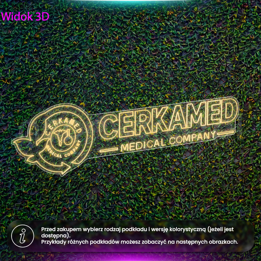 Cerkamed Medical Company - neon LED