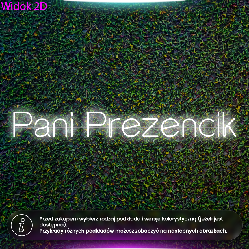 Pani Prezencik - neon LED