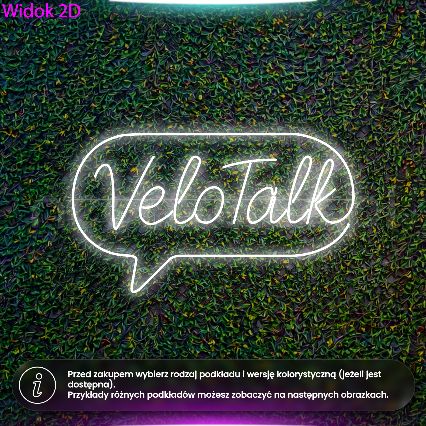 VeloTalk - neon LED