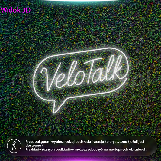 VeloTalk - neon LED