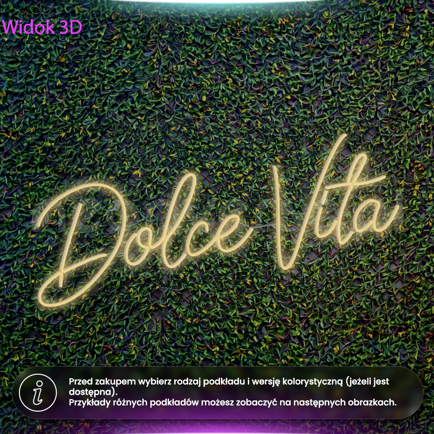 Dolce Vita - neon LED