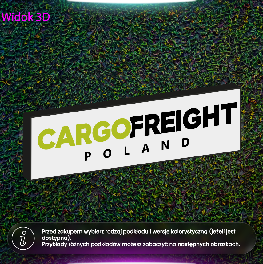 Cargofreight - kaseton z podświetlanym frontem
