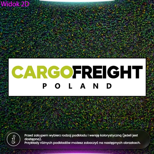 Cargofreight - kaseton z podświetlanym frontem