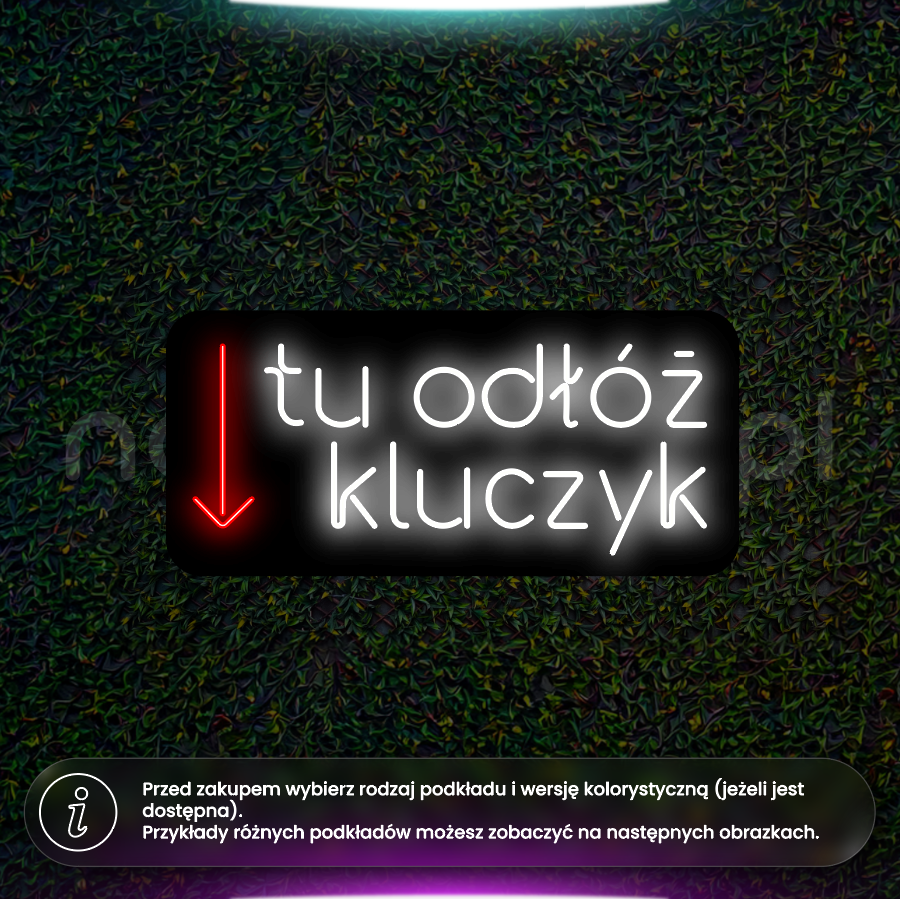 Tu odłóż kluczyk