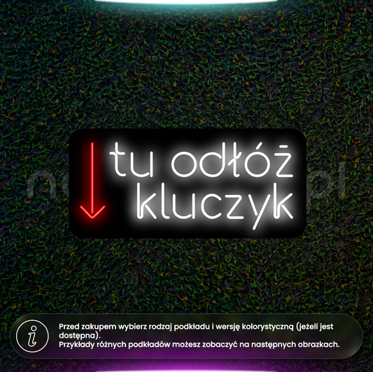 Tu odłóż kluczyk