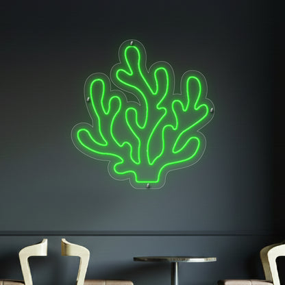 Koralowiec - neon LED