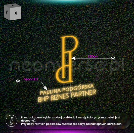 BHP BIZNES PARTNER - LEDon + wyklejenie