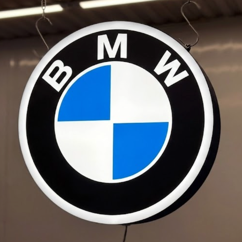 Neon LED lightbox z Twoją grafiką okrągły różne rozmiary