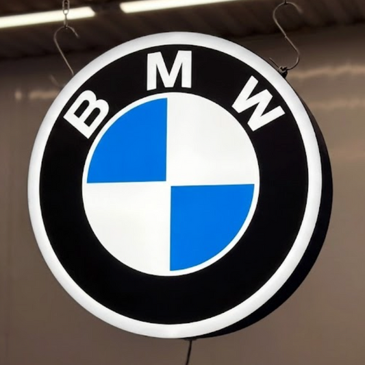 Neon LED lightbox z Twoją grafiką okrągły różne rozmiary