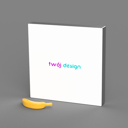 Neony LED lightbox z Twoją grafiką prostokątny różne rozmiary