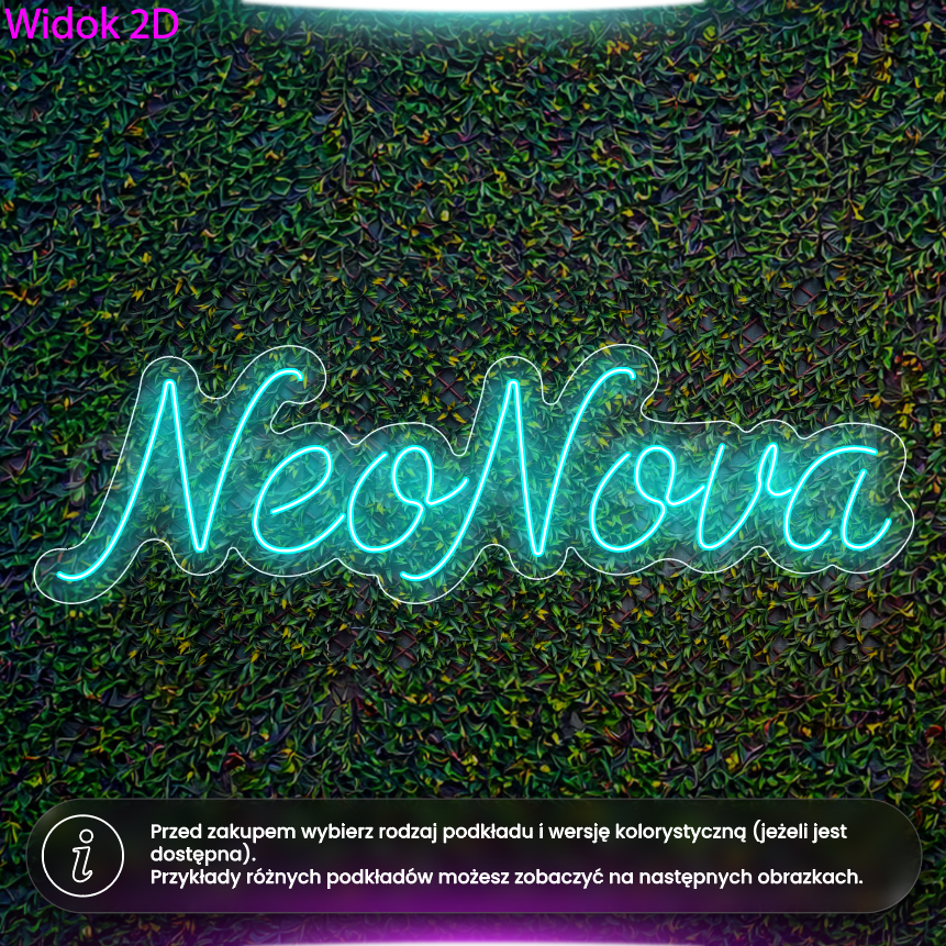 Napis NeoNova - neon LED