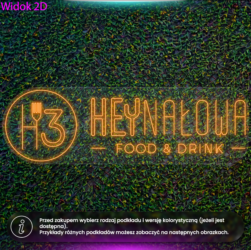 Heynałowa - neon LED