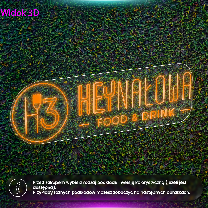 Heynałowa - neon LED