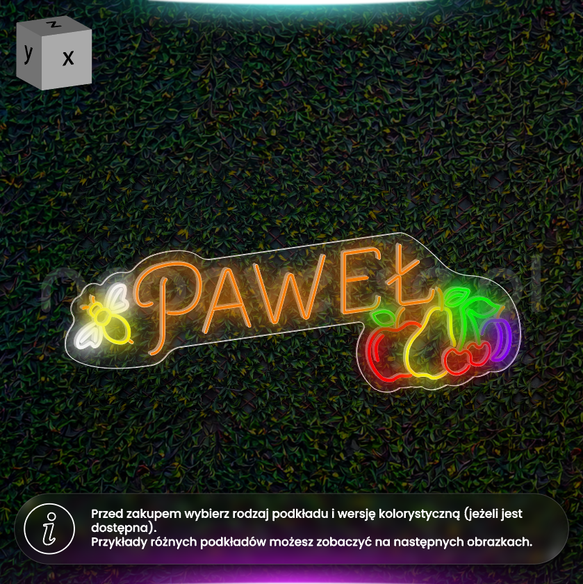 Paweł - neon LED