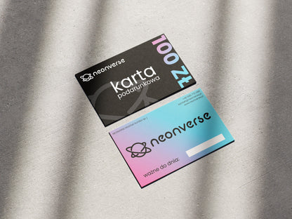 Karta podarunkowa Neonverse