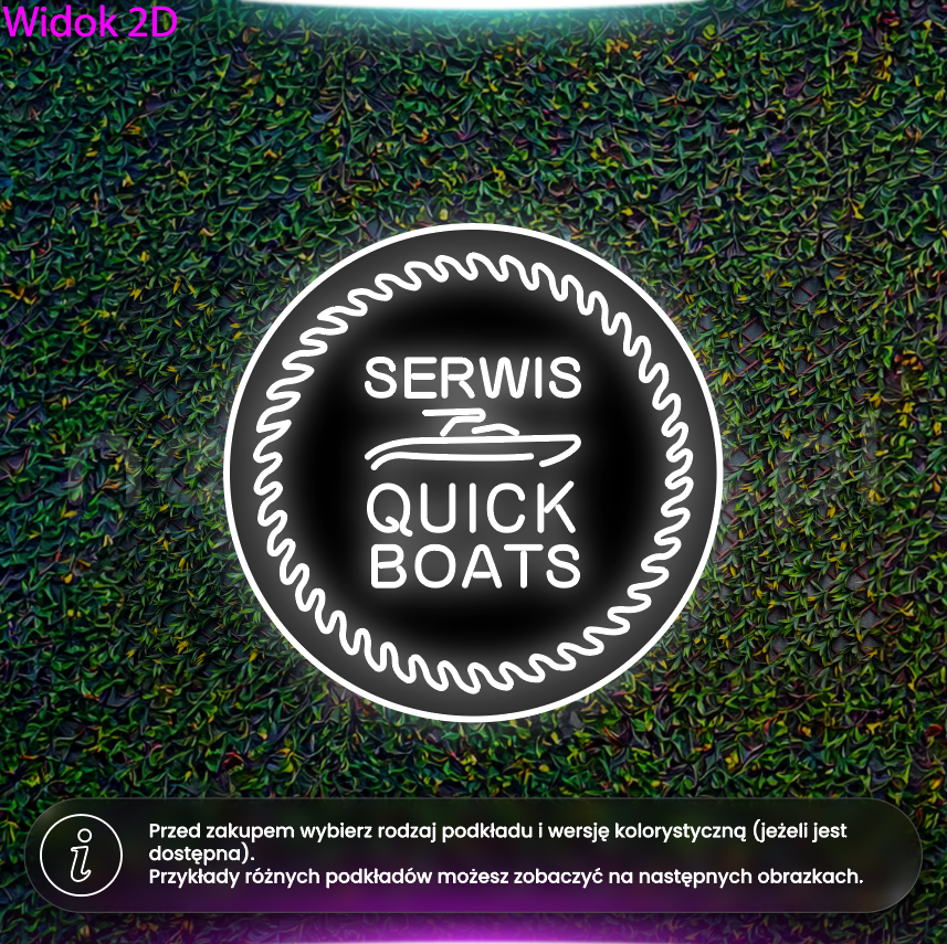 Quick Boats - neon LED