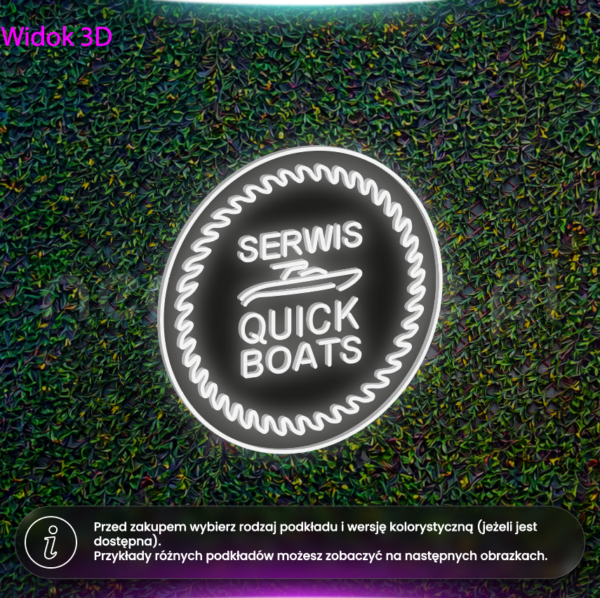 Quick Boats - neon LED