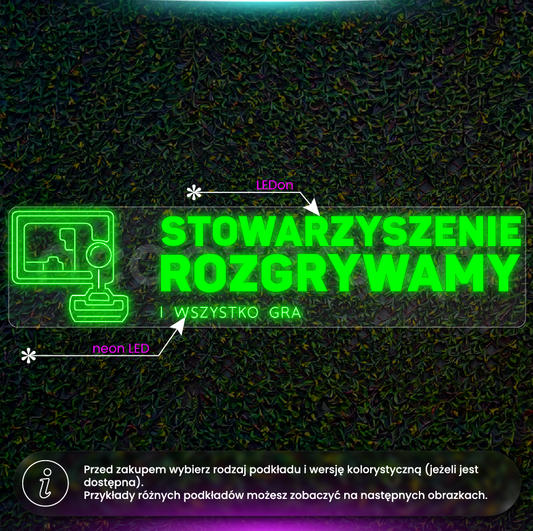 Stowarzyszenie Rozgrywamy z przygotowaniem do używania na zewnątrz