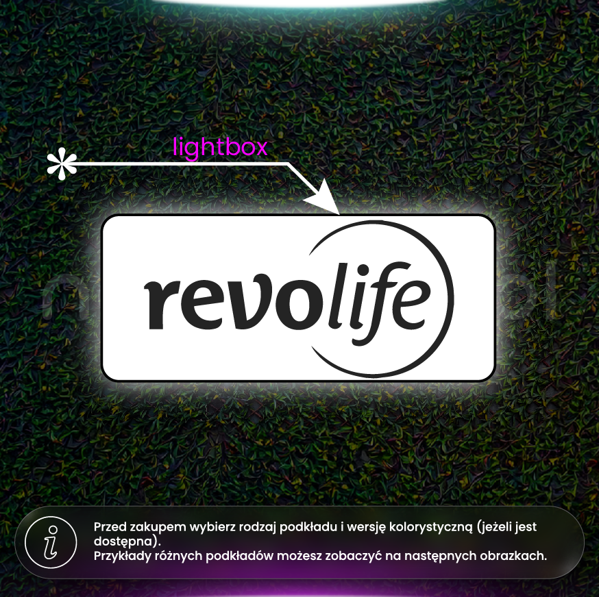 Revolife lightbox